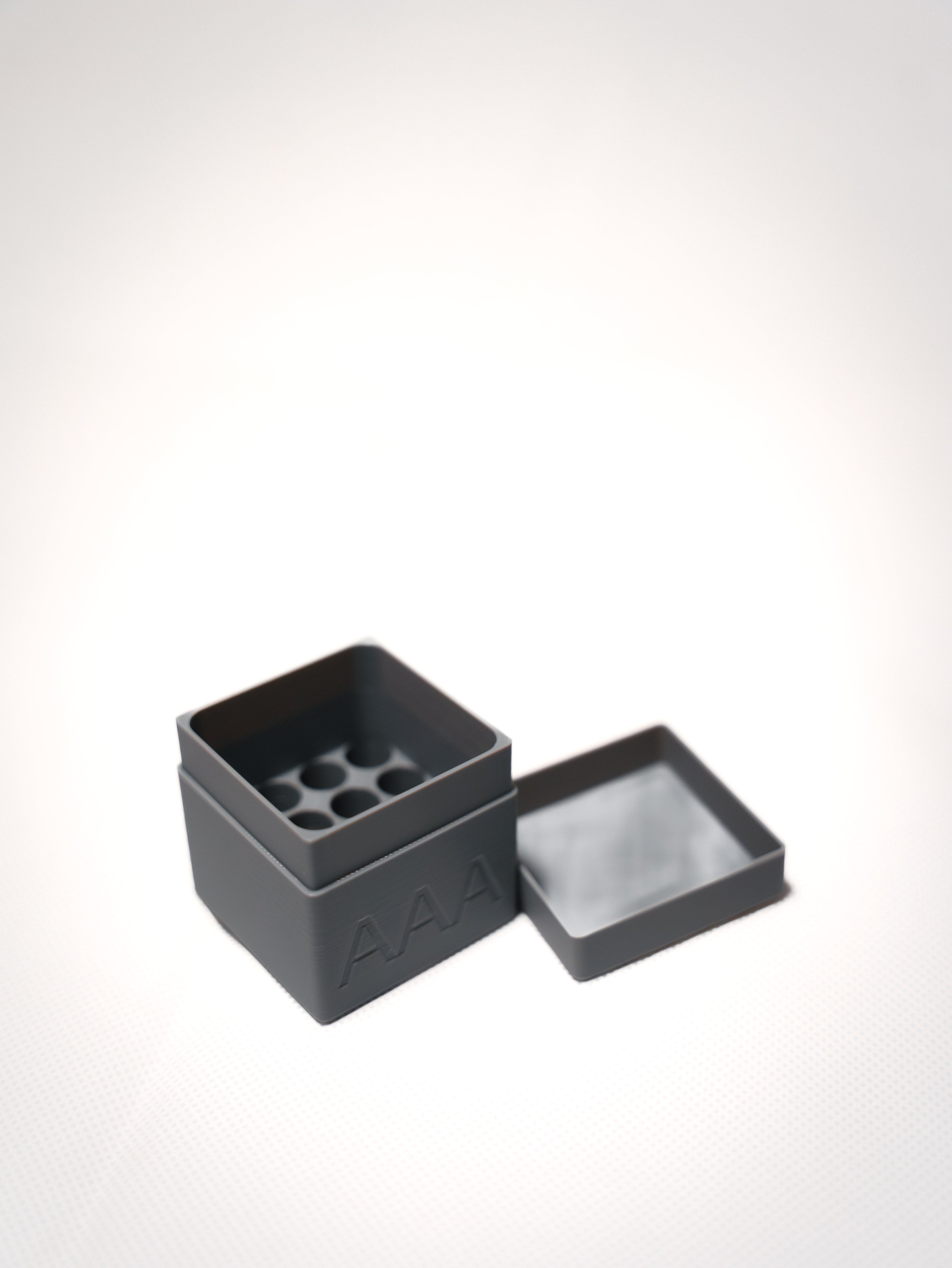 AAA Battery Storage Box – Holds 16 Batteries