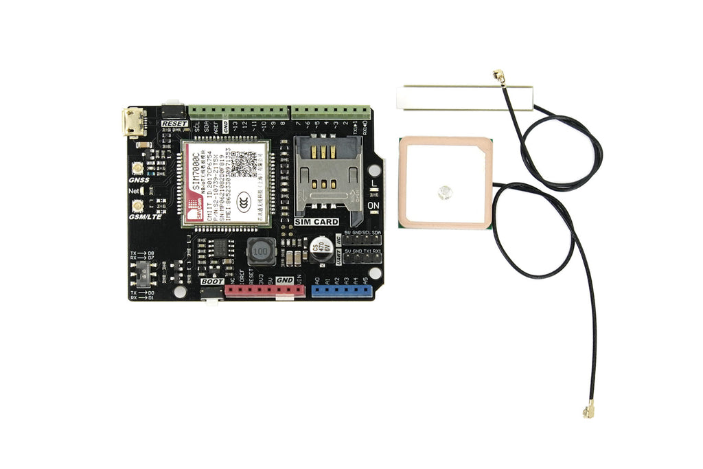 DFRobot SIM7000 Arduino NB-IoT LTE GPRS Expansion Shield
